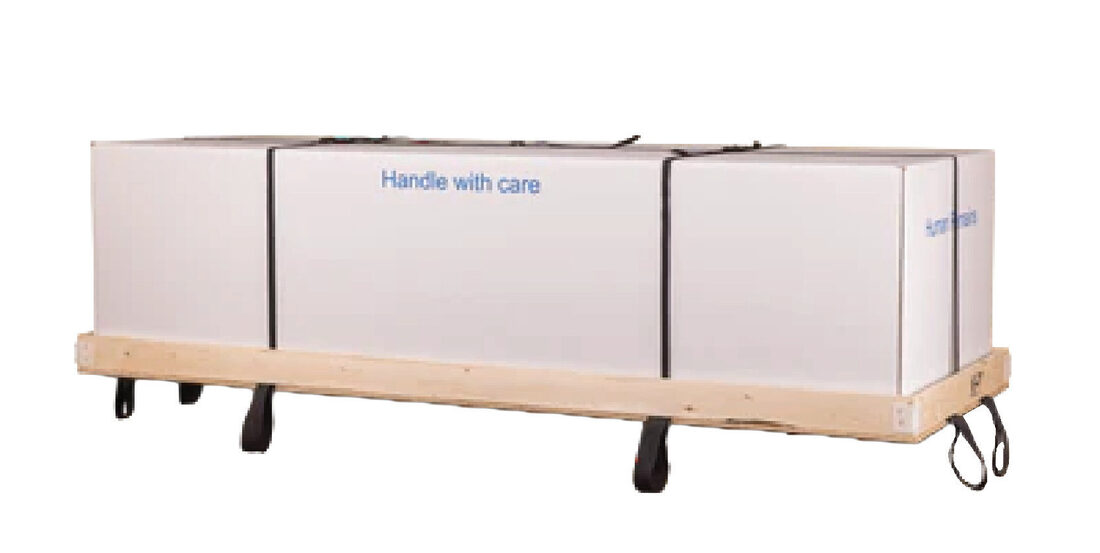 Air Shipping Tray, shipping container in 