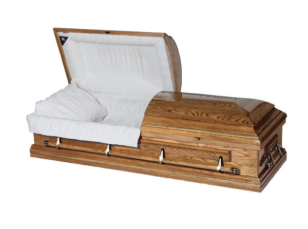 Cambrian, casket, Oak