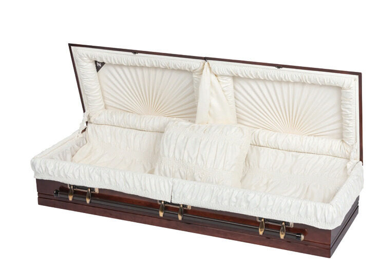 Carter Twin Panel, casket in Poplar