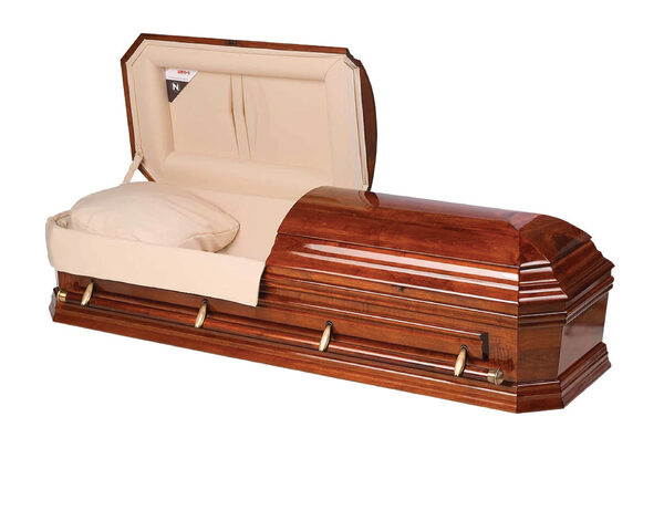 Celeste, casket, Maple