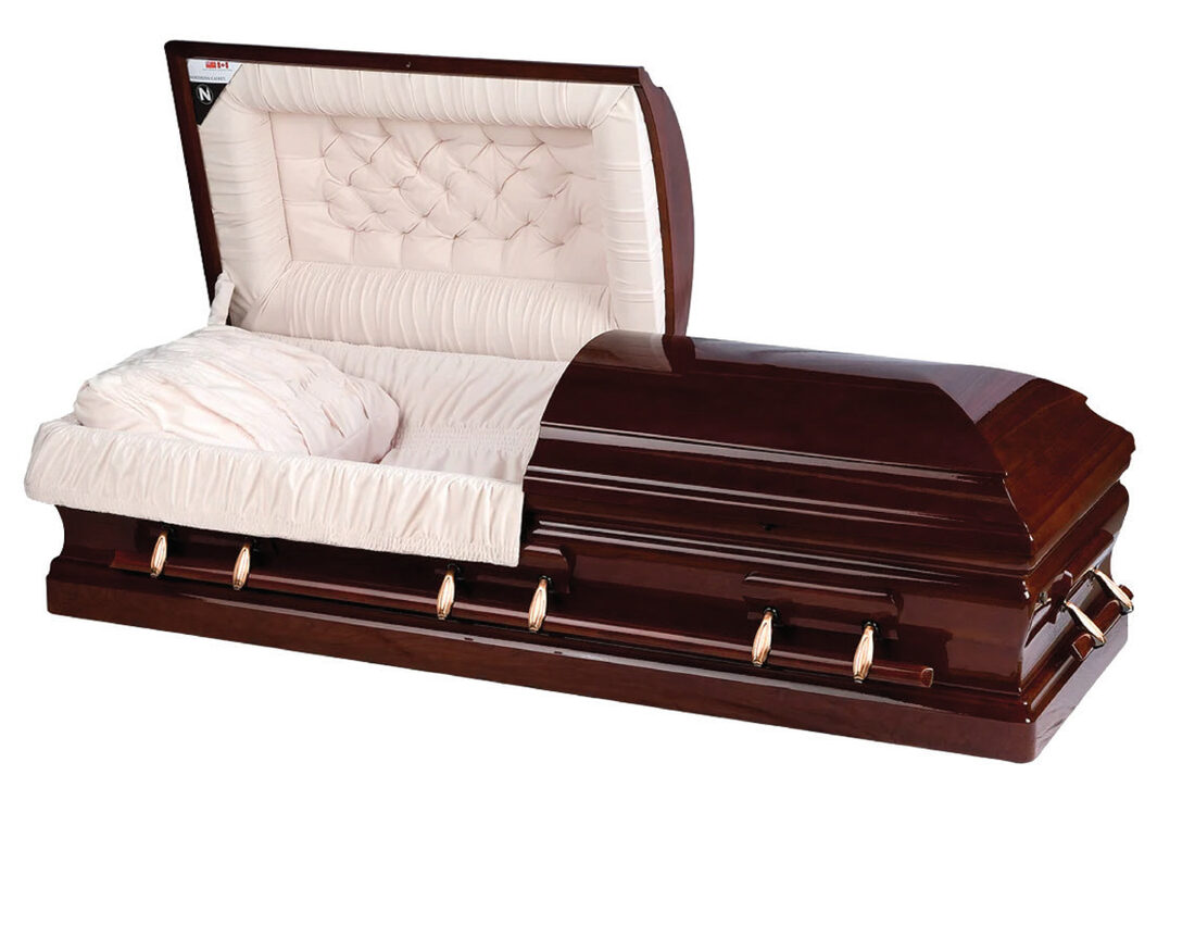Churchill, casket in Cherry