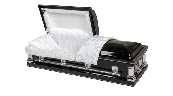 Dayton Black, casket, 18 Gauge Steel