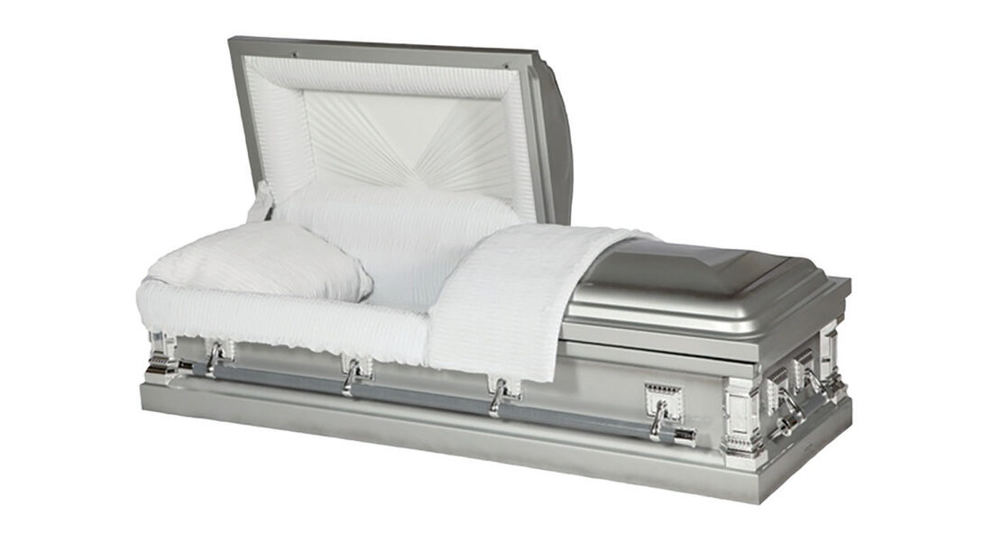 Dayton Silver, casket in 18 Gauge Steel