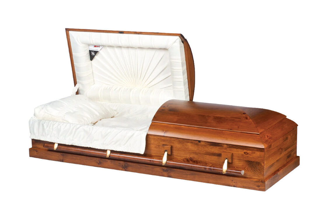 Delta, casket in Pine