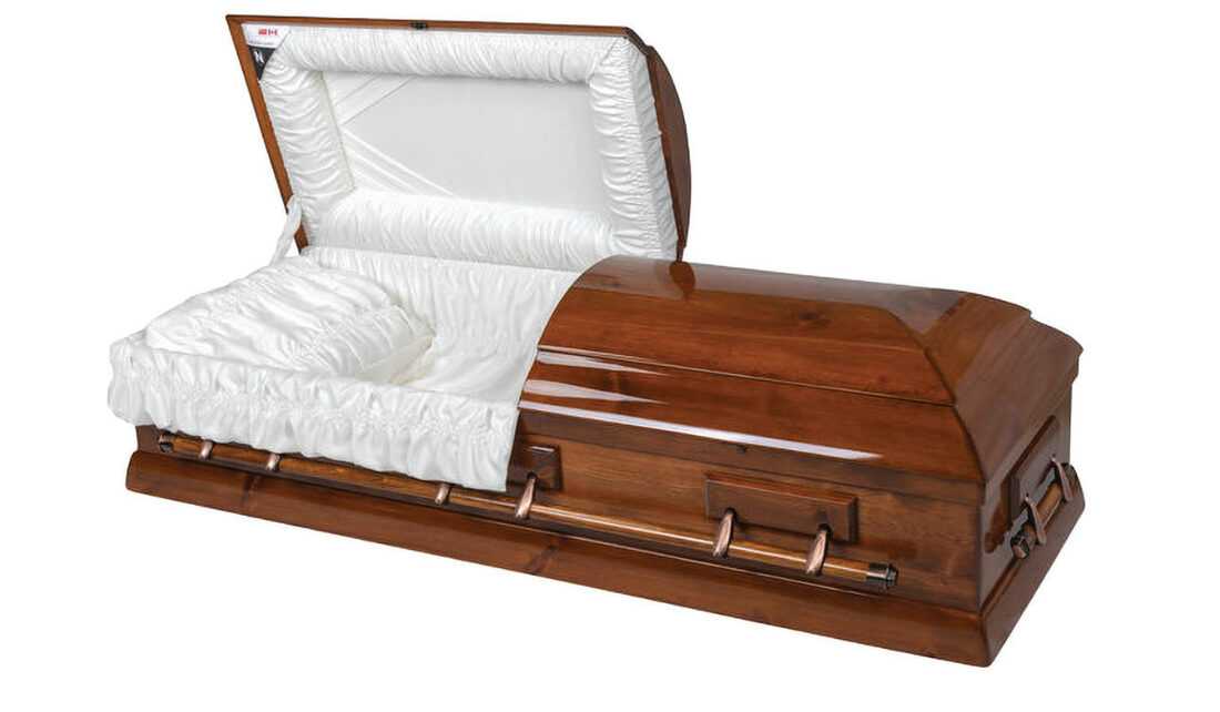Dixon, casket in Pine