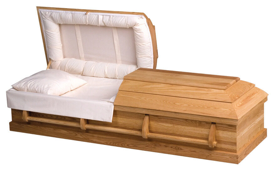 Eden, casket in Oak