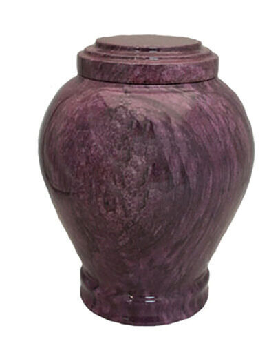 Embrace Purple Marble Urn, urn in Marble