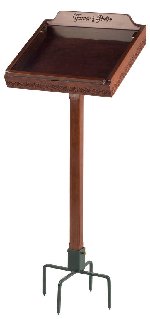 Graveside Lectern, furniture in 