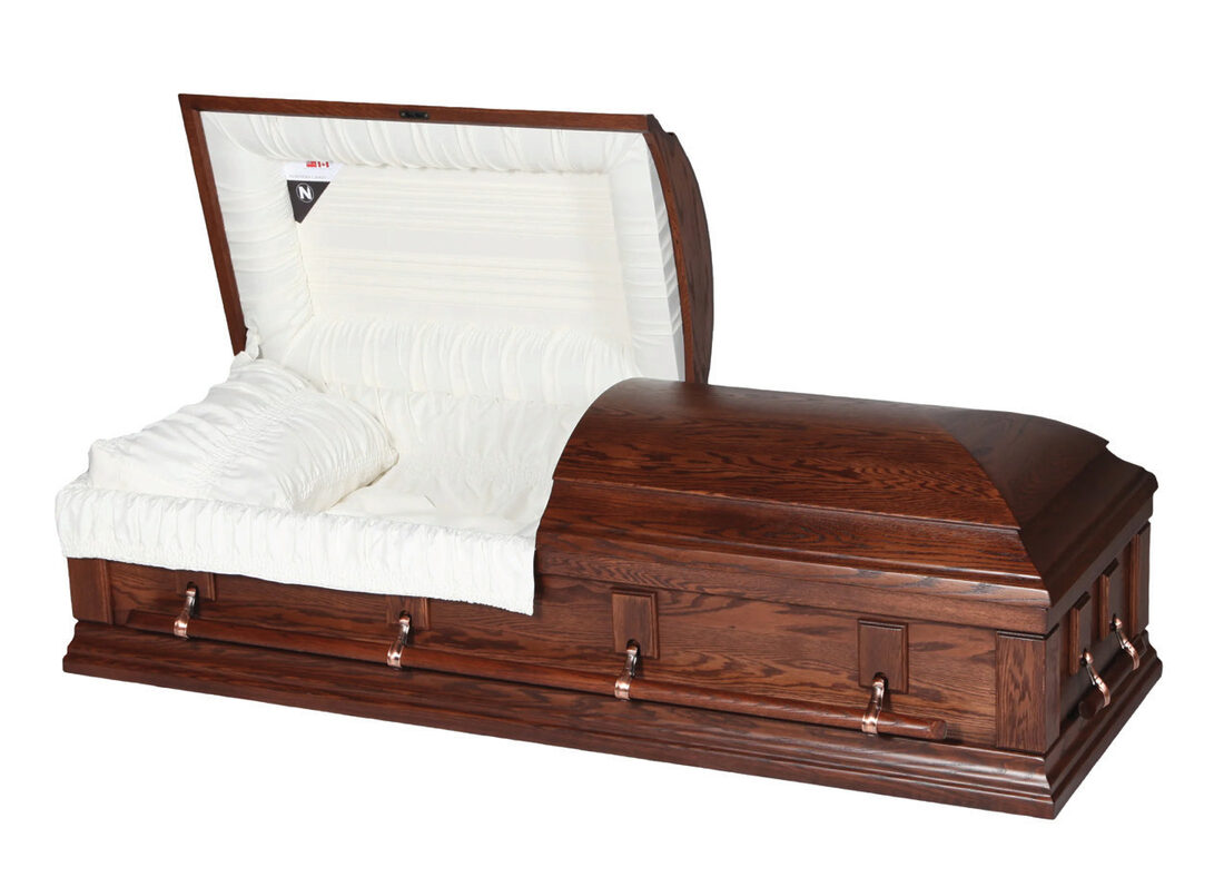 Harrowsmith, casket in Oak