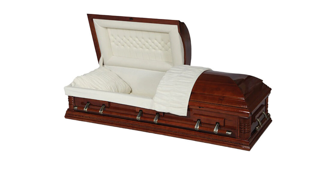 Hilton, casket in Poplar