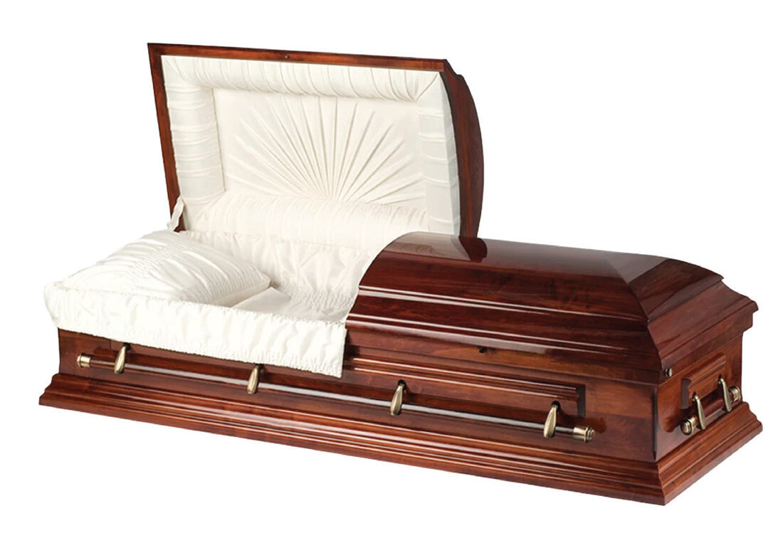Homestead, casket in Maple