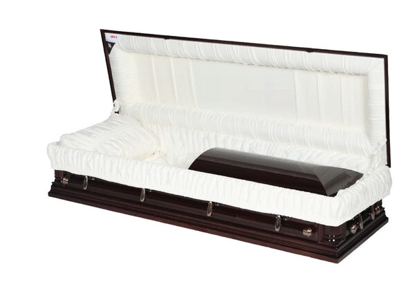Kingsley Full Couch, casket, Poplar