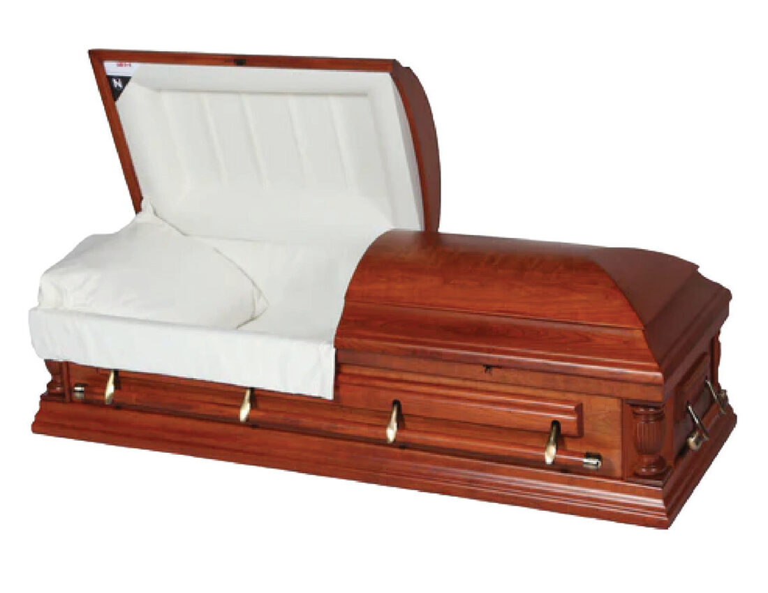 Maxwell, casket in Cherry