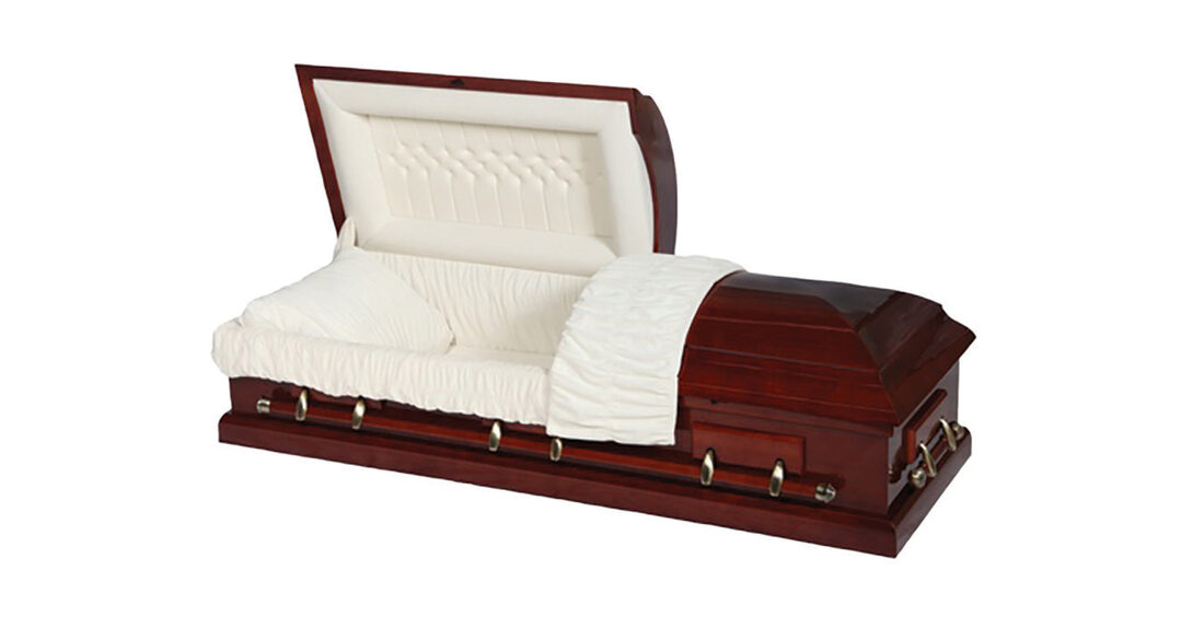 Monon, casket in Mahogany