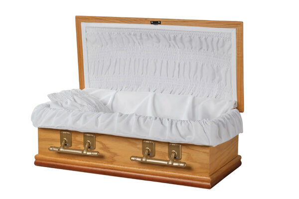 Oak - 2', casket, Oak