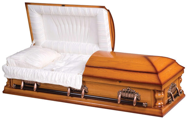 Rougemont, casket, Oak