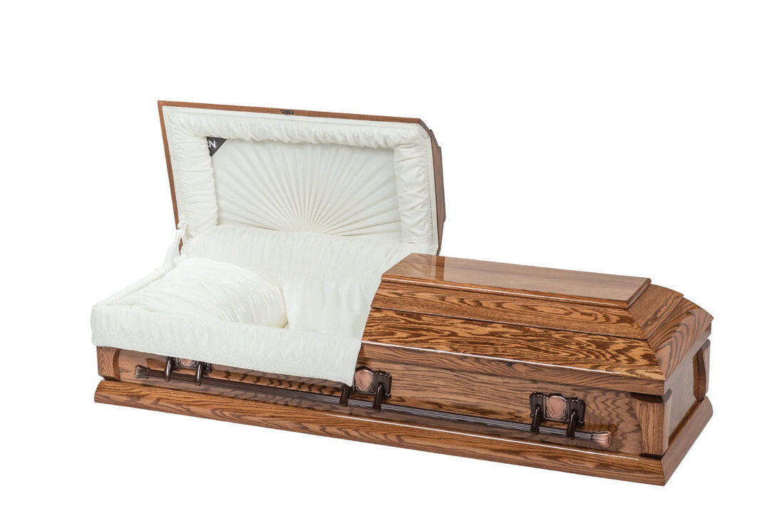 Simcoe (Plain), casket in Oak