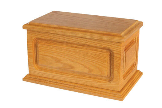 Square Corners, urn in Maple, or Oak