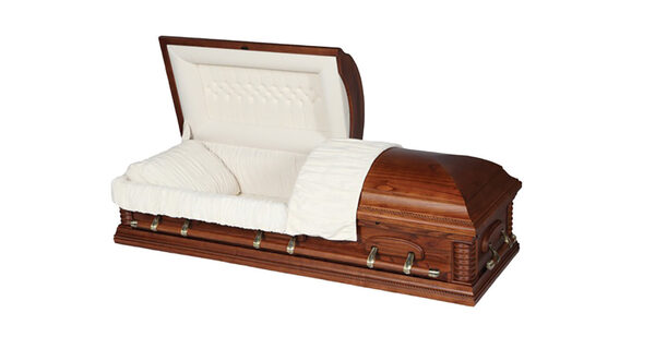 Summerville, casket, Mahogany