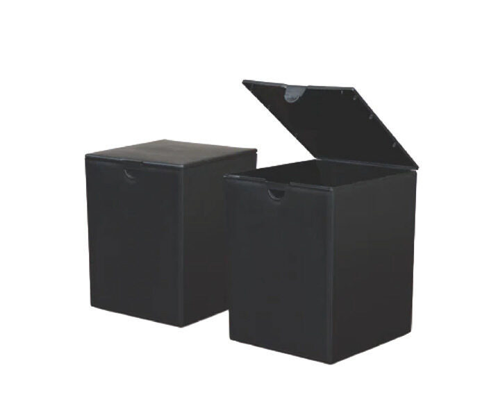 Sure-Lock - Plus-Size, urn in Black Plastic