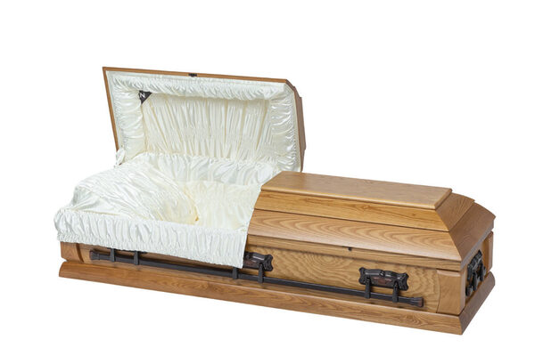 Sussex, casket, Oak