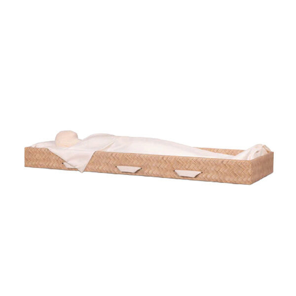 Terra Wicker, cremation container, Fibreboard