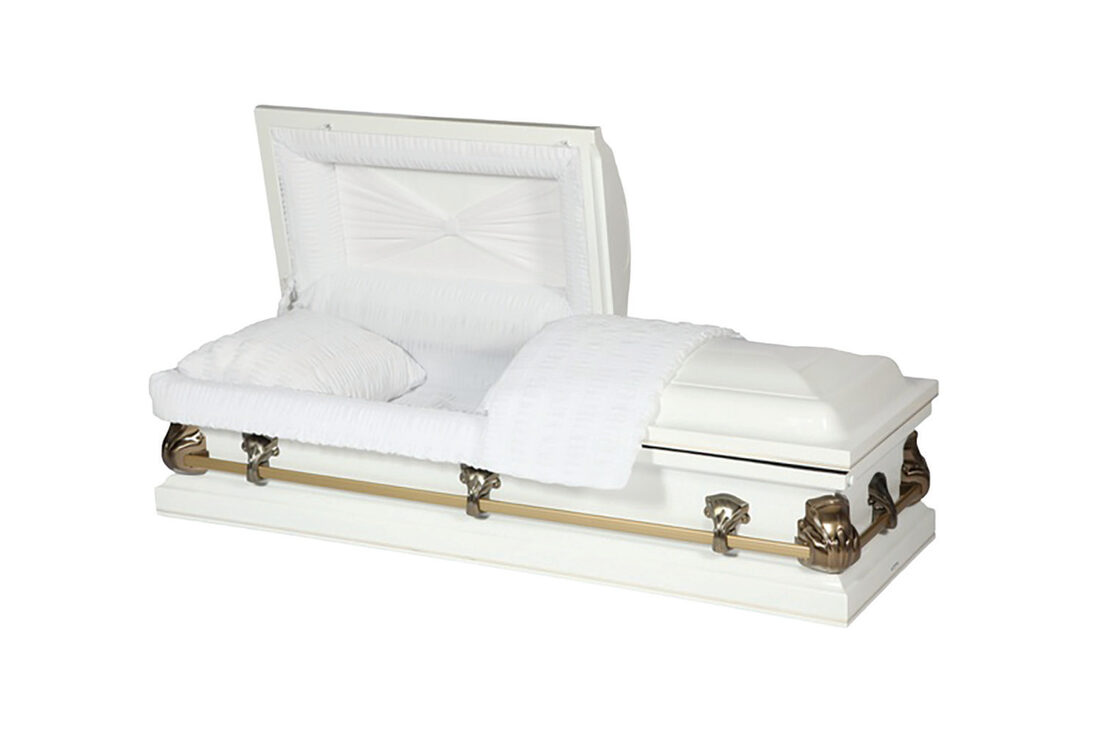 Truman White, casket in 20 Gauge Steel