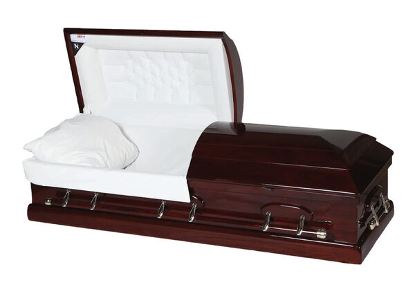 Versailles, casket, Mahogany