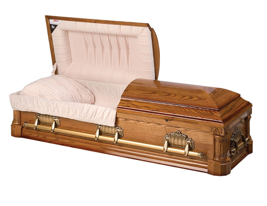 Victorian, casket in Oak