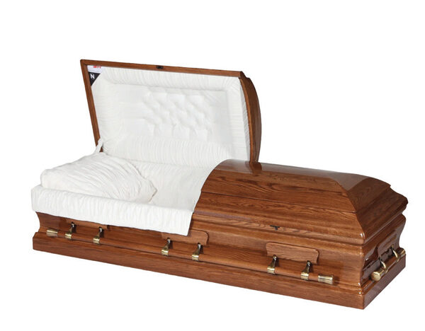 Windermere, casket, Oak