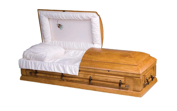 Windridge, casket, Pine