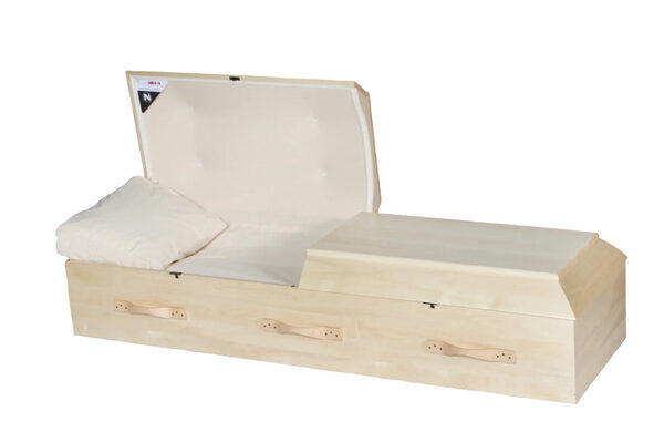 Woodward, casket, Poplar